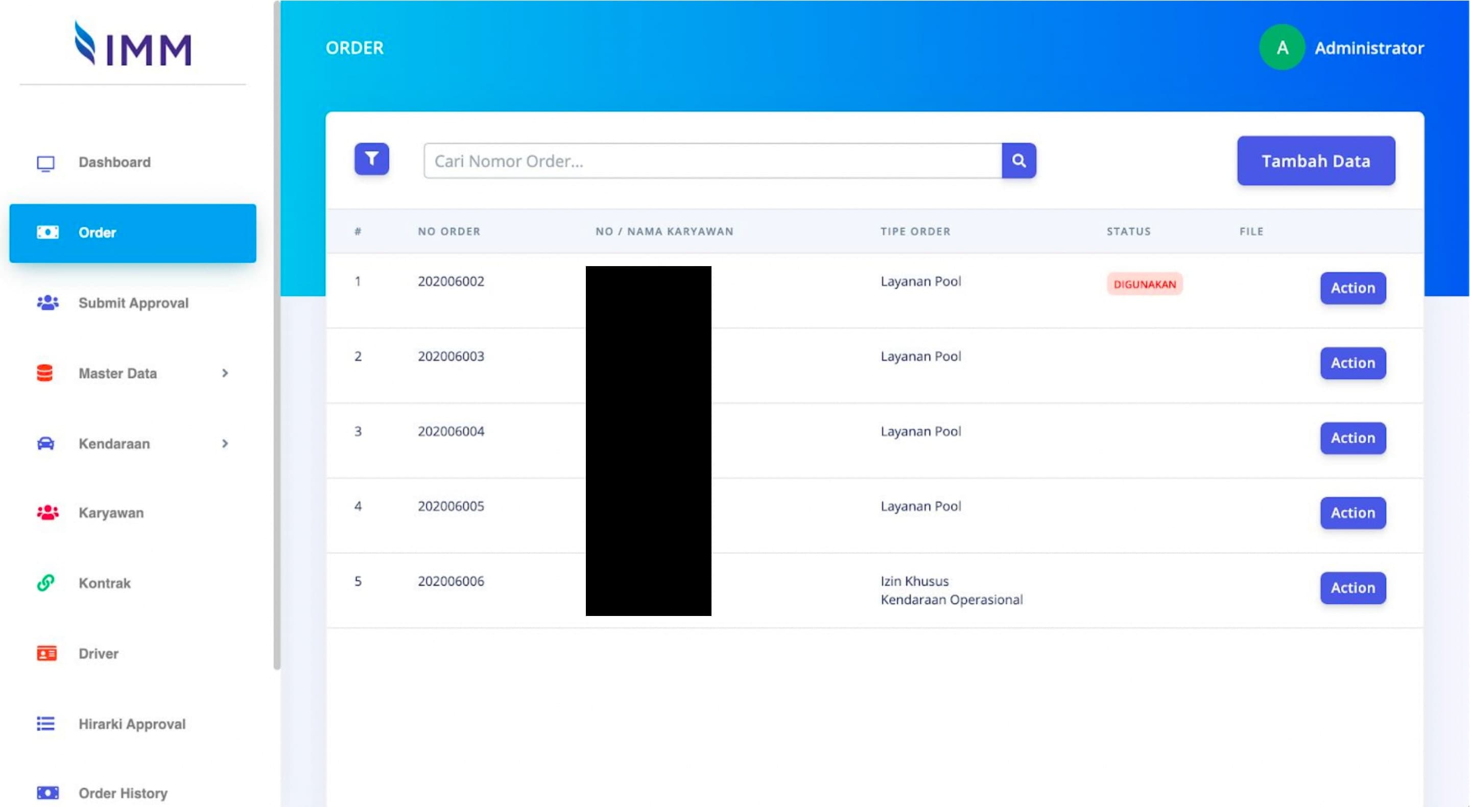 Vehicle Management System